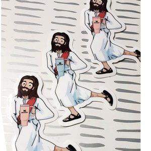 Jesus Drink Your Water Stanly Bundle of 3Vinyl Stickers